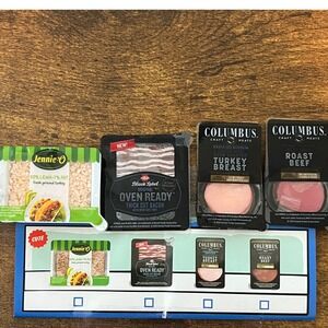 Miniverse Real Brands - Complete Set Jennie-O Hormel Columbus Meats